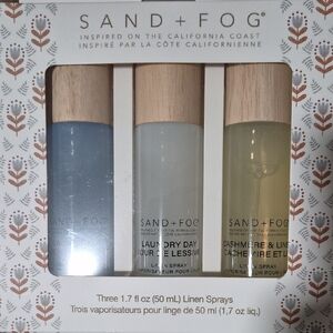 Sand + Fog Linen Spray Set Of 3 BNIB
